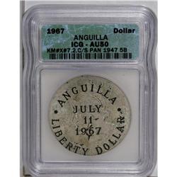 Provisional Government Liberty Dollar 1967, KM-X7.1, ho 