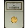 Image 3 : Victoria gold 1/2 Sovereign 1861, KM3, AU55 NGC RBA, an 