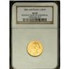 Image 3 : Victoria gold 1/2 Sovereign 1866, KM3, AU55 NGC RBA, a 