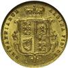 Image 2 : Victoria gold 1/2 Sovereign 1873M, KM5, AU55 NGC RBA, a 