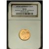 Image 3 : Victoria gold 1/2 Sovereign 1873M, KM5, AU55 NGC RBA, a 