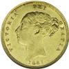 Image 1 : Victoria gold 1/2 Sovereign 1881S, KM5, AU53 NGC RBA, g 