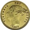 Image 1 : Victoria gold 1/2 Sovereign 1885M, KM5, AU50 NGC RBA, l 