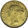 Image 1 : Victoria gold 1/2 Sovereign 1886S, KM5, AU58 NGC RBA, a 