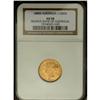 Image 3 : Victoria gold 1/2 Sovereign 1886S, KM5, AU58 NGC RBA, a 