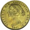 Image 1 : Victoria gold Sovereign 1861, KM4, AU53 NGC RBA, a nice 