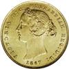 Image 1 : Victoria gold Sovereign 1867, KM4, AU58 NGC RBA, a choi 