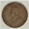 Image 3 : George V Half Penny 1923, KM22, glossy brown Fine, six 