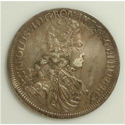 Charles VI Taler 1714 Hall, KM-A692, Davenport 1051, ne 