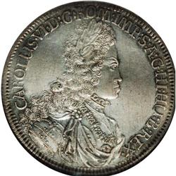 Charles VI Taler 1714 Hall, KM-A692, Davenport 1051, AU 