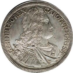 Charles VI Taler 1727 Hall, KM693, Davenport 1054, choi 