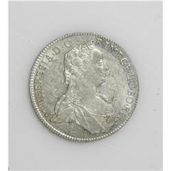 Maria Theresa 17 Kreuzer 1762 Vienna, KM1951, choice lu 