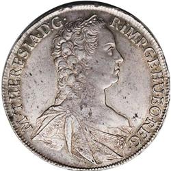 Maria Theresa Mining Taler 1758 Prague, KM1541 (Bohemia 