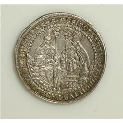 Salzburg. Johann Ernst 1/2 Taler 1695 - Pair, KM253, ni 