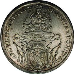 Salzburg. Franz Anton Taler 1712, KM311, Davenport 1238 