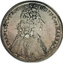 Salzburg. Franz Anton Taler 1717, KM308, Davenport 1237 