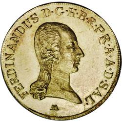 Salzburg. Ferdinand gold Ducat 1805-M, KM498, Friedberg 