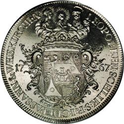 Schlick. Leopold Heinrich Taler 1767, KM35, Davenport 1 