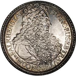 Trautson. Franz Eusebius Taler 1708, KM31, Davenport 12 