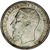 Image 1 : Leopold II 5 Francs 1896, KM8.1, lightly toned UNC, cle 