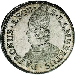 Liege. Francois Charles (Sede Vacante) Escalin 1784, KM 