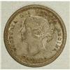 Image 1 : Victoria 5 Cents 1870 Flat Rim, KM2, choice toned AU-UN 