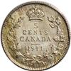 Image 2 : George V 5 Cents 1911, KM16, MS65 PCGS. The one-year ty 