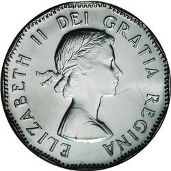 Elizabeth II 5 Cents 1954 SF, KM50, MS66 PCGS, an incre 