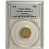 Image 3 : Victoria 10 Cents 1870 Narrow 0, KM3, MS65 PCGS Eliasbe 