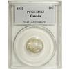 Image 1 : George V 10 Cents 1932, KM23a, MS63 PCGS, a nice origin 