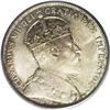 Image 1 : Edward VII 50 Cents 1906, KM12, MS64 PCGS. Well struck 