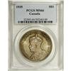 Image 3 : George V Dollar 1935, KM30, MS66 PCGS, a gorgeous examp 