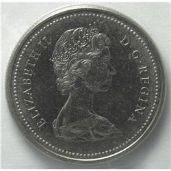 Elizabeth II Dollar 1974 Double Yoke, KM88, MS62 ICCS. 