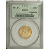 Image 3 : George V gold Sovereign 1913C, KM20, MS62 PCGS, boldly 
