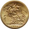 Image 2 : George V gold Sovereign 1914C, KM20, MS63 NGC, choice a 