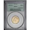 Image 1 : George V gold Sovereign 1919C, KM20, MS62 PCGS, a nice 