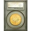 Image 4 : Elizabeth II gold 50 Dollars/Ounce 2005, MS69 PCGS, an 