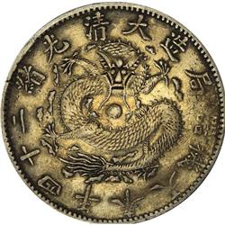 Fengtien Dollar Year 24 (1898), KM-Y87, evenly worn VF/ 