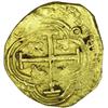 Image 2 : Felipe IV gold 2 Escudos ND (1650-1660), KM4, crude VF- 