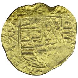 Felipe IV gold 2 Escudos 1654NR-R, KM4, Cayon 6689, MS6 