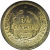 Image 2 : Republic 50 Centavos Pattern in Brass with unfinished d 