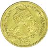 Menelik II gold 1/2 Werk 1889EE (1897), KM17, choice br 