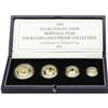 Elizabeth II gold 4-piece Proof set 1992, KM-PS10, to c 