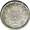 Image 2 : Louis XVIII 1/2 Franc 1824I, KM708.5, choice brilliant 