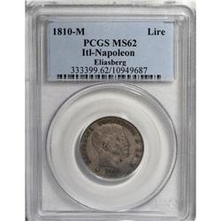 Kingdom of Napoleon. Lira 1810M 