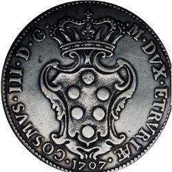Livorno. Cosimo III Medici Pezza Della Rosa 1707 