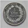 Image 4 : Lombardy-Venetia. Provisional 5 Lire 1848M 