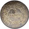 Image 2 : Lucca. Felix & Elisa 5 Franchi 1806, KM24, AU58 NGC, be 