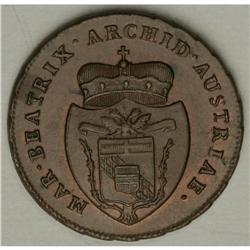 Massa-Carrara. Austrian Duchy 2 Soldi 1792 