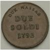 Image 2 : Massa-Carrara. Austrian Duchy 2 Soldi 1792 
